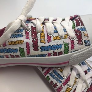 Disney Parks slip-on canvas shoes, Mickey Mouse